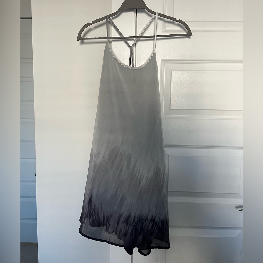 Gray ombre dress